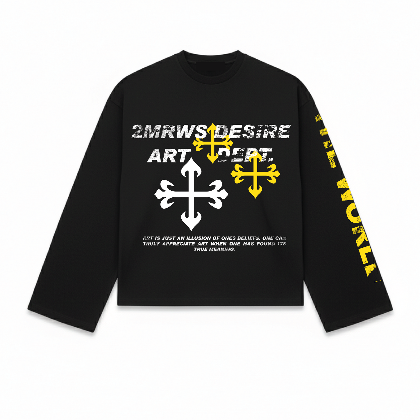 ART DEPT. LONGSLEEVE - BLACK