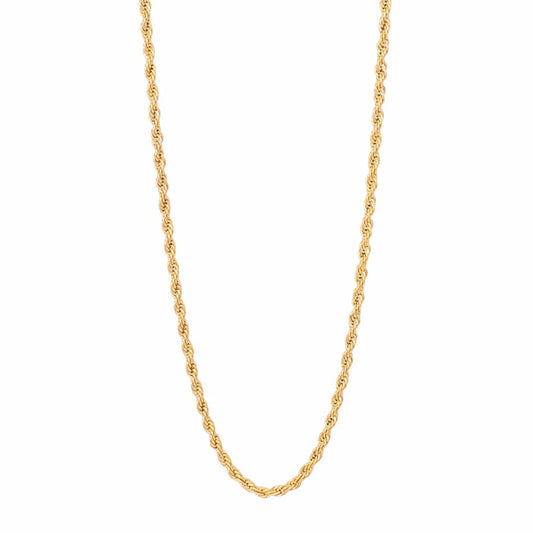 3MM ROPE CHAIN - GOLD